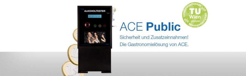 Alkoholtester mit Münzeinwurf slider